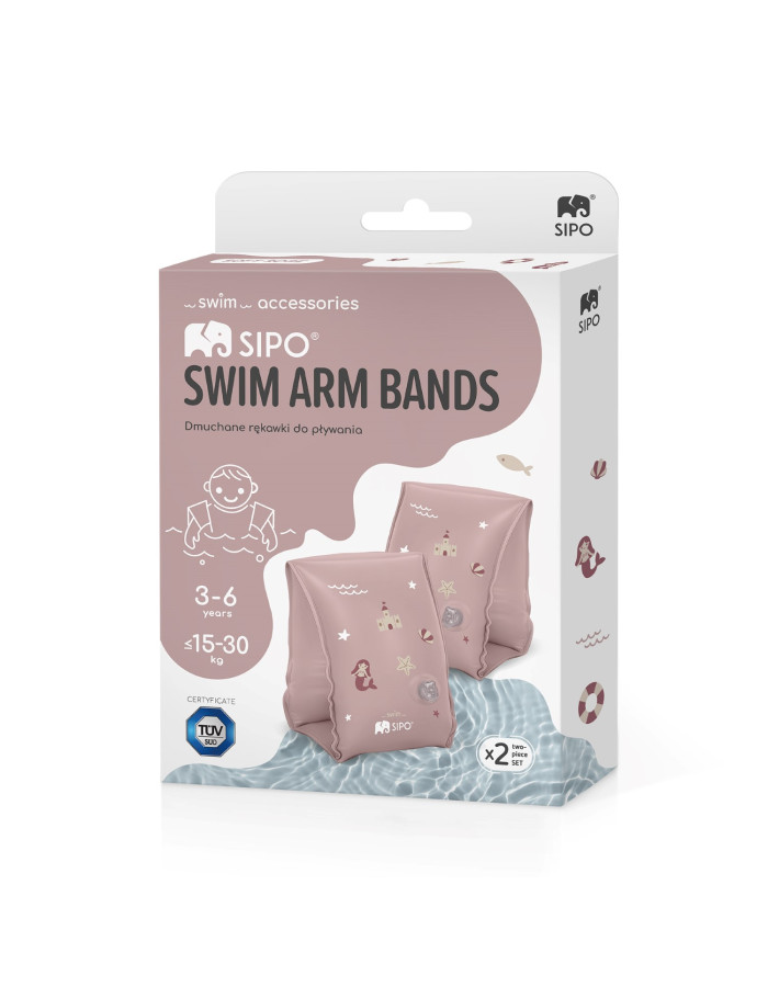 Sipo Μπρατσάκια Κολύμβησης Pink (3-6 ετών)  |  SIP-SWM301AF