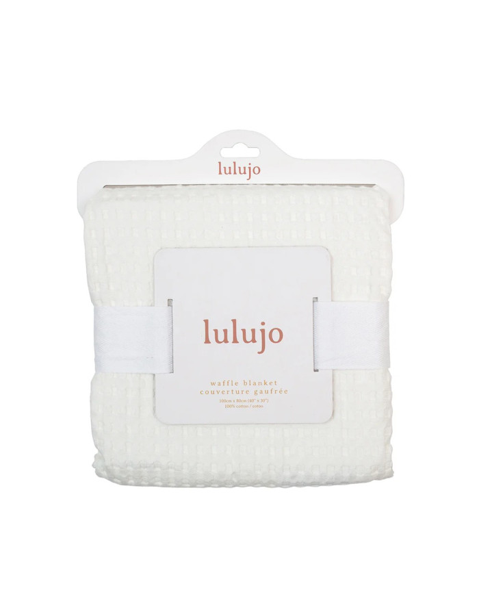 Lulujo Waffle Κουβερτούλα Cream Vanilla | LJ759 Lulujo Waffle Κουβερτούλα Cream Vanilla | LJ759