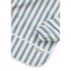 Meyco Σαλιάρα με Μανίκια Fat Stripe Jeans Blue  |  MEY-242.253.78.00A