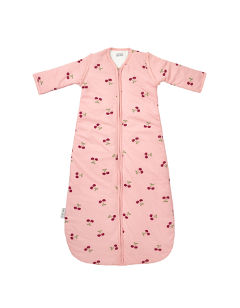 Meyco Υπνόσακος Cherry Soft Rose με αποσπώμενα μανίκια (O-5ετών) - 90cm  |  MEY-326.264.73.02