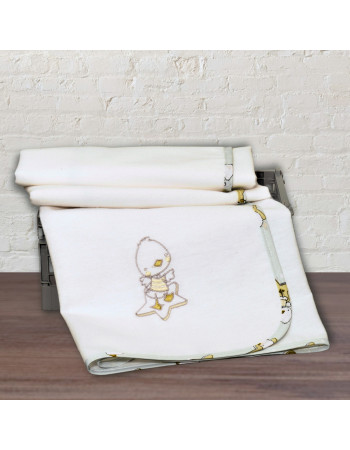 Πάνα Φανελλένια 100% Cotton 80x80cm 200 γρ/τμ Design 210 Oliver Baby | 46-6742/210