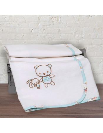 Πάνα Φανελλένια 100% Cotton 80x80cm 200 γρ/τμ Design 212 Oliver Baby | 46-6742/212