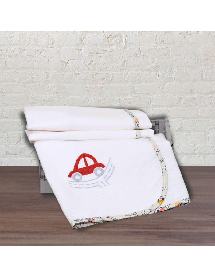 Πάνα Φανελλένια 100% Βαμβάκι 80x80cm 200 γρ/τμ Design 214-1 Oliver Baby | 46-6742/214-1