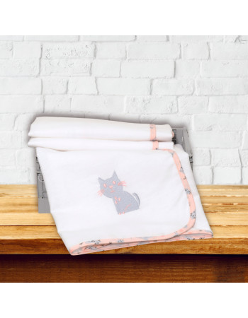 Πάνα Φανελλένια 100% Cotton 80x80 200 γρ/τμ Design 215 Oliver Baby | 46-6742/215