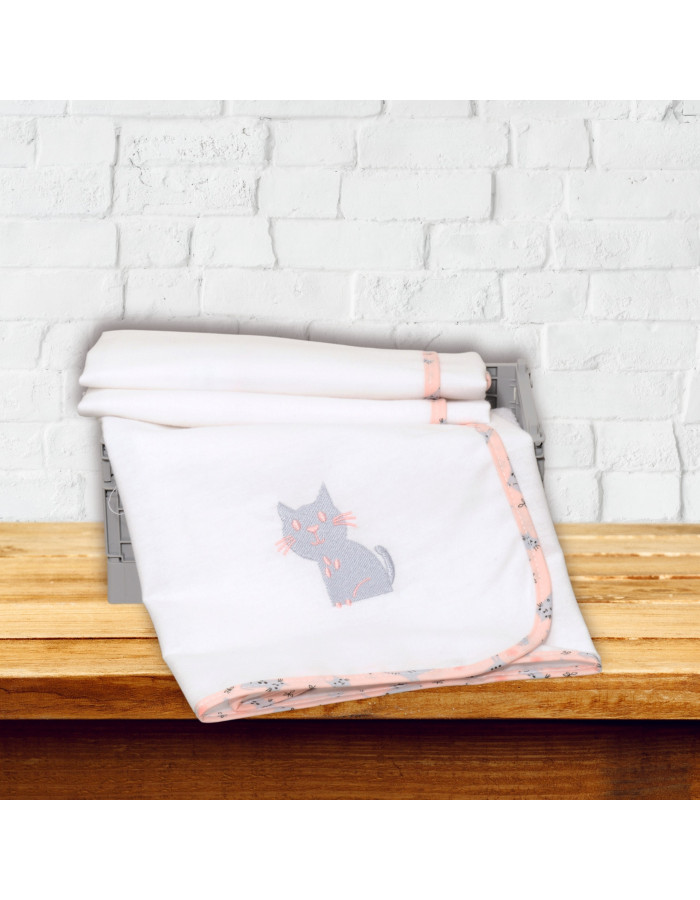 Πάνα Φανελλένια 100% Cotton 80x80 200 γρ/τμ Design 215 Oliver Baby | 46-6742/215