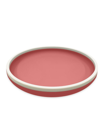 Πιάτο Σιλικόνης 18 cm - Ροζ - Smikkels | 63-30060