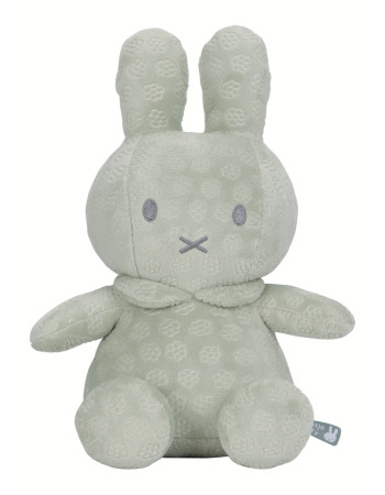 Λούτρινο Από Βελουτέ Ύφασμα 30cm Πράσινο Miffy Flowers | 47-3896
