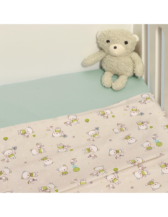 Σεντόνια Λίκνου Σετ 2τ 80x100cm Design 213 Oliver Baby | 46-6704/213