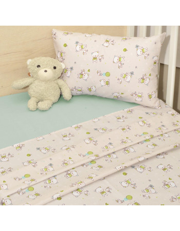 Σεντόνια Κούνιας 3 τεμ. 110x160cm 100% Βαμβάκι Design 213 Oliver Baby | 46-6706/213