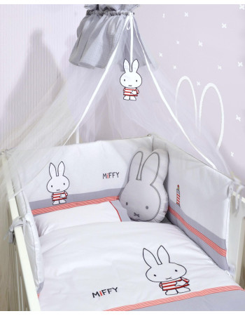 Σετ Προίκας 9 Τεμαχίων Γκρι Design 65 Miffy | 48-8705/65