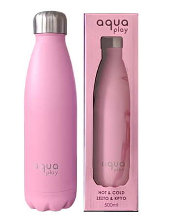 Μπουκάλι Θερμός 500 ml AquaPlay Ροζ | 64-52