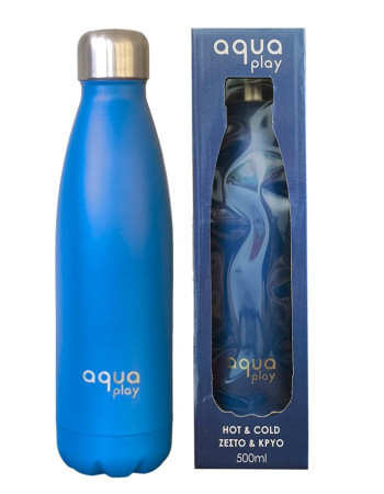 Μπουκάλι Θερμός 500 ml AquaPlay Μπλε | 64-40