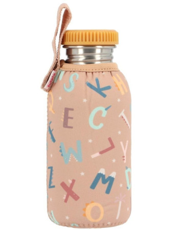 Aνοξείδωτο Μπουκάλι Νερού 500ml Funny Letters - Tutete | 61-88786