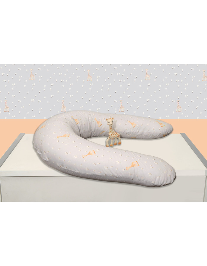 Μαξιλάρι Θηλασμού με αφαιρούμενη θήκη Design 505 - Sophie La Girafe | 46-6719/505