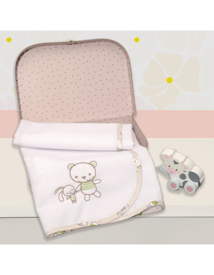 Σελτεδάκι Με Κέντημα 50x70cm 250 γρ/τμ Design 213 Oliver Baby | 46-6718/213
