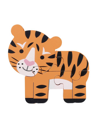 Μικρό Παζλ Τιγράκι Animals Orange Tree Toys | 60-06979