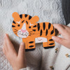 Μικρό Παζλ Τιγράκι Animals Orange Tree Toys | 60-06979