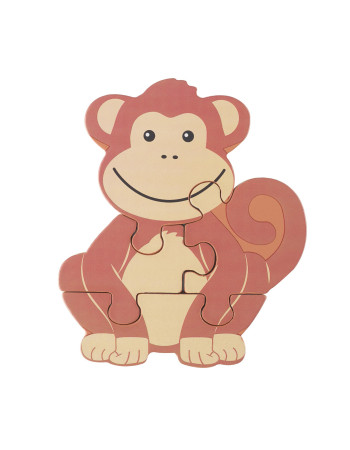Μικρό Παζλ Μαϊμουδάκι Animals Orange Tree Toys | 60-06986