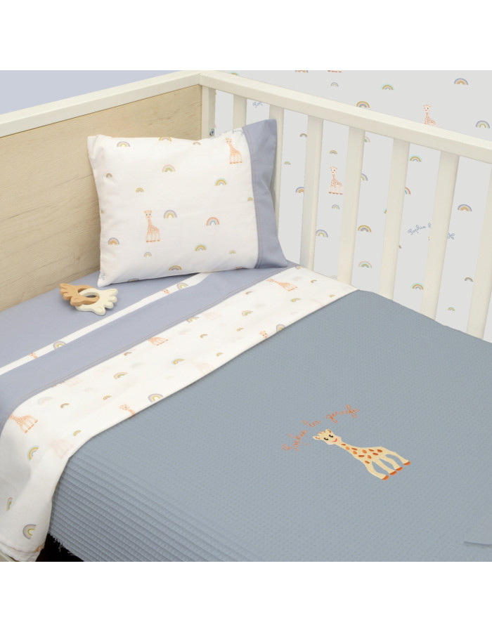 Κουβέρτα Πικέ Αγκαλιάς 75x95 Design 501 Sophie La Girafe | 46-6721/501 Κουβέρτα Πικέ Αγκαλιάς 75x95 Design 501 Sophie La Girafe | 46-6721/501