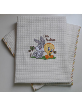 Κουβέρτα Πικέ Αγκαλιάς Baby Looney Tunes Design 30A | 36-1721/30A