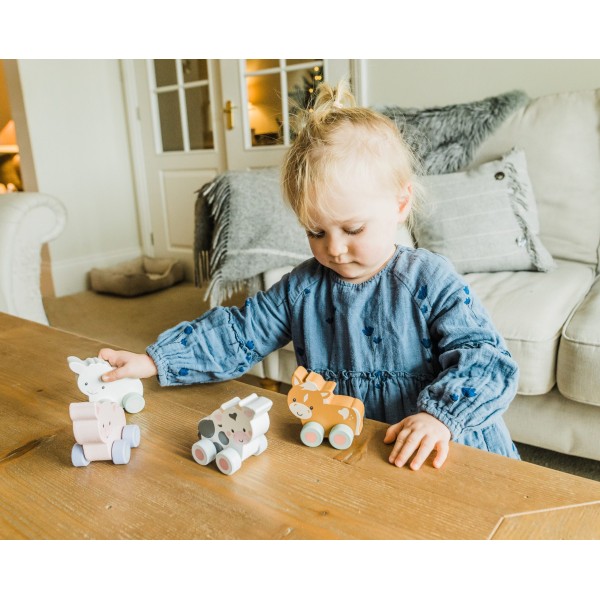 Αγελαδίτσα push & pull Orange Tree Toys | 60-07603