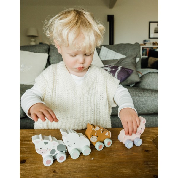 Αγελαδίτσα push & pull Orange Tree Toys | 60-07603