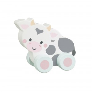 Αγελαδίτσα Push & Pull Farmyard Orange Tree Toys | 60-07603