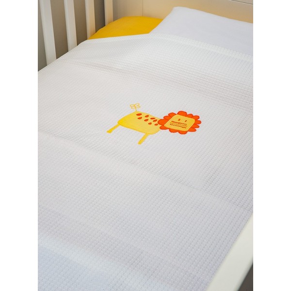 Baby Oliver des.470 Κουβέρτα Πικέ Αγκαλιάς 80x100 | 46-6221/470