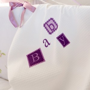 Baby Oliver des.602 Κουβέρτα Πικέ Κούνιας 100x140 | 46-6720/602