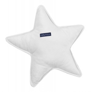 Διακοσμητικό Μαξιλάρι Βελουτέ Αστέρι Design 900 Λευκό | 49-9710/900