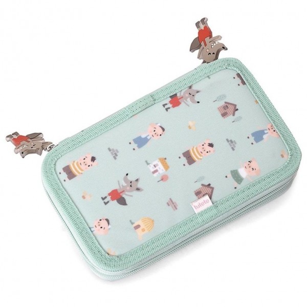 Διπλή Κασετίνα 3 Little Pigs  - Tutete | 61-90354