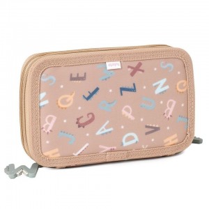 Διπλή Κασετίνα  Funny Letters - Tutete | 61-90358