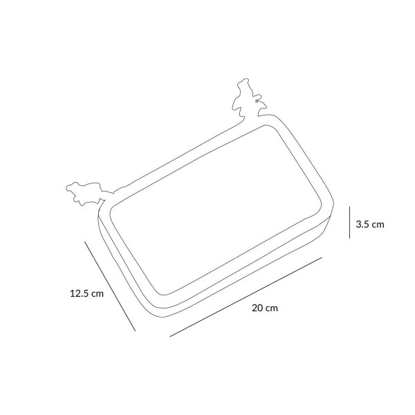 Διπλή Κασετίνα Magical Forest - Tutete | 61-90355
