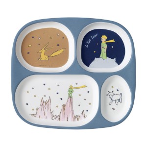 Δίσκος Ρηχός με 4 Χωρίσματα 21x24 Little Prince Petit Jour Paris | 52-935/11
