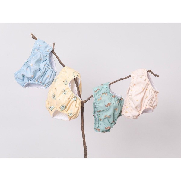 Εκπαιδευτικό Μαγιό Πάνας με Προστασία Από τον Ήλιο Fishing Boat Monnëka 0-6 Μηνών | 61-87275