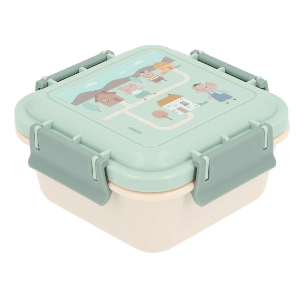 Φαγητοδοχείο με καπάκι ασφαλείας 3 Little Pigs  - Tutete | 61-88818