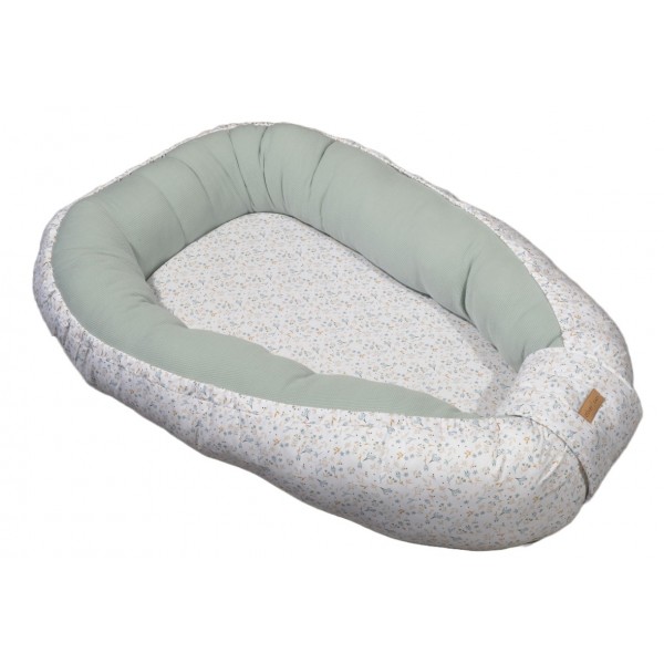 Φωλιά Διπλής Όψης Πλεκτό Ζέρσεϋ 100% Βαμβάκι 75x110cm Design 403 Oliver Baby | 46-6716/403