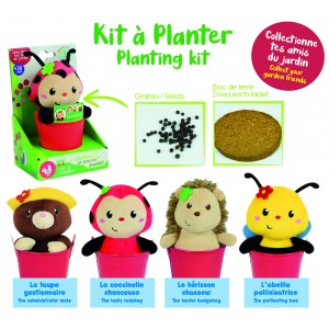 Γλαστράκι Με Σπόρους & Λούτρινο Σκαντζόχειρος | 62-023985/1