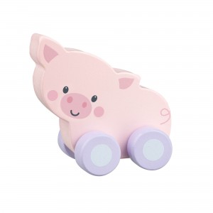 Γουρουνάκι Push & Pull Farmyard Orange Tree Toys | 60-07610