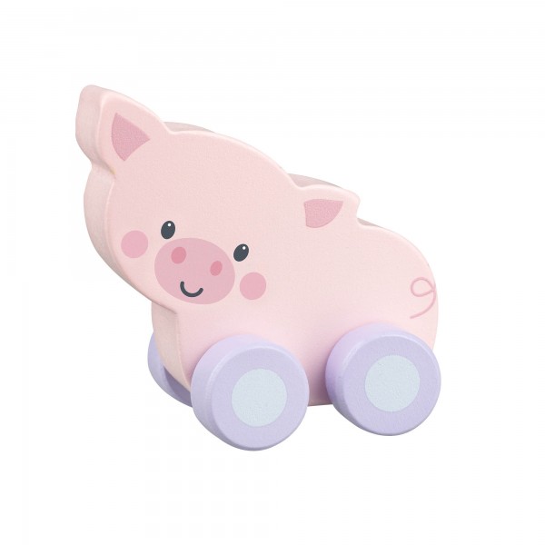 Γουρουνάκι  push & pull Orange Tree Toys | 60-07610