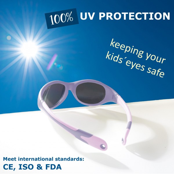 Γυαλιά Ηλίου για Παιδιά 2-4 ετών Λιλά The Surfer Mausito | 57-80056