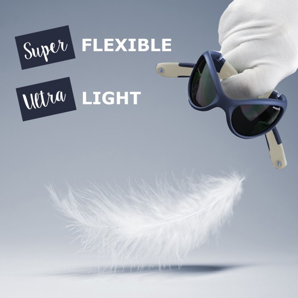 Γυαλιά Ηλίου για Παιδιά 2-4 ετών Σκούρο Μπλε The Surfer Mausito | 57-80047