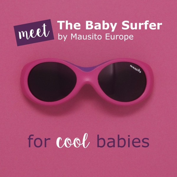 Γυαλιά Ηλίου για Παιδιά 0-18 μηνών Ροζ Σκούρο Μπλε Baby Surfer Mausito | 57-80009