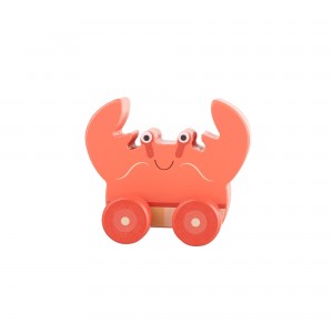 Καβουράκι Push & Pull Sea Life Orange Tree Toys | 60-07033