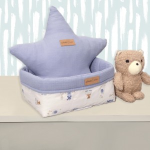 Καλάθι Αποθήκευσης 25x15x13cm ύψος Design 414 Oliver Baby | 46-6712/414