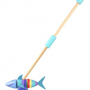 Καρχαρίας Παιχνίδι Ώθησης Sea Life Orange Tree Toys | 60-02998