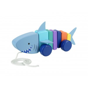 Καρχαρίας Συρόμενο Ξύλινο Παιχνίδι Sea Life Orange Tree Toys | 60-09001