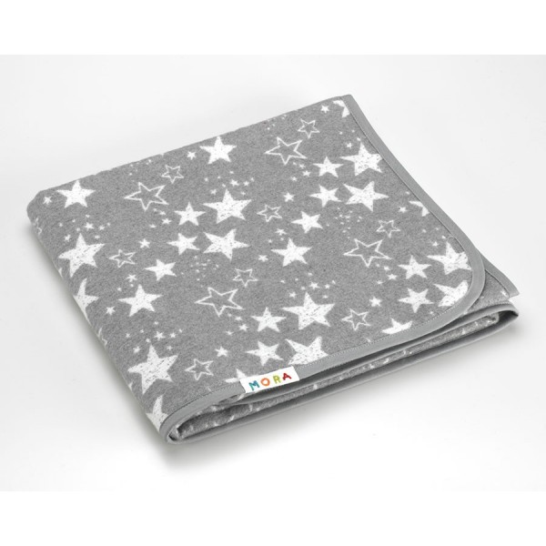 Κουβέρτα Ecology 80x110 cm - Αστεράκια - Γκρι - MORA | 58-6595/16