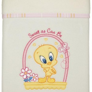 Κουβέρτα Fleece Κούνιας Baby Looney Tunes | 36-1724/28