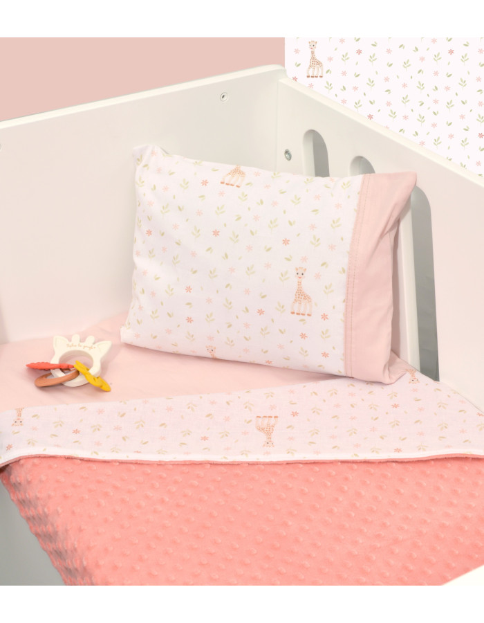 Κουβέρτα Λίκνου Διπλής Όψης Minky Design 502 Sophie La Girafe | 46-6725/502 Κουβέρτα Λίκνου Διπλής Όψης Minky Design 502 Sophie La Girafe | 46-6725/502